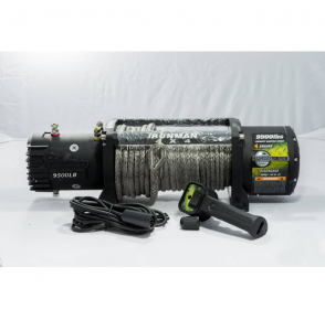 Monster Electric Winch 9500lb 12v with Synthetic Rope