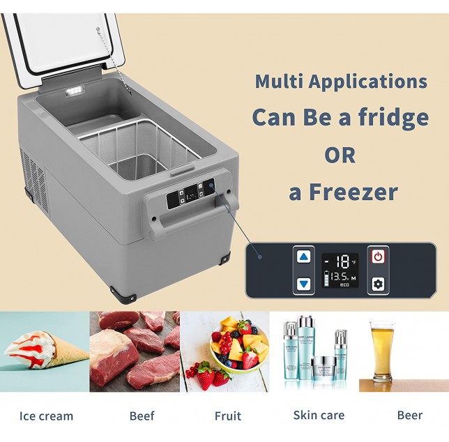 Portable Compressor Refrigerator 12Volt Car Fridge Freezers 35 Liter ( CF35 )