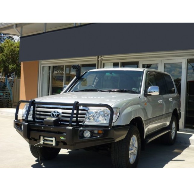 DELUXE COMMERCIAL BULL BAR TO SUIT TOYOTA LANDCRUISER 100 SERIES IFS