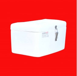 Fibreglass Motorbike Courier Box  (18.5” x 12.5” x 10”) 