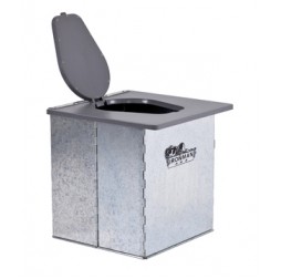 Camping Portable and Foldable Bush Toilet 200kg rated for outdoor