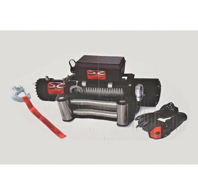 9500LBS SR Electric Winch with Steel Cable