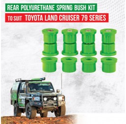 Rear Polyurethane Spring Bush Kit for Toyota Land Cruiser 79 Series