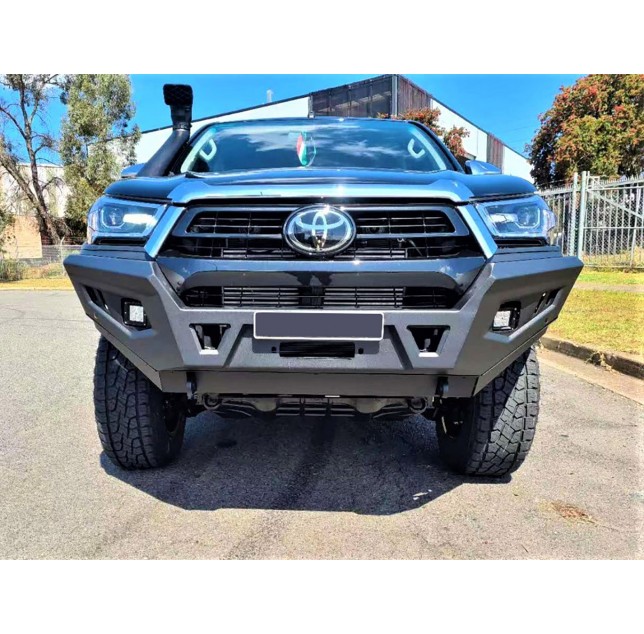 4x4  Bull Bar  Front Bumper - No Loop - Hoops for Toyota Hilux Revo Rocco